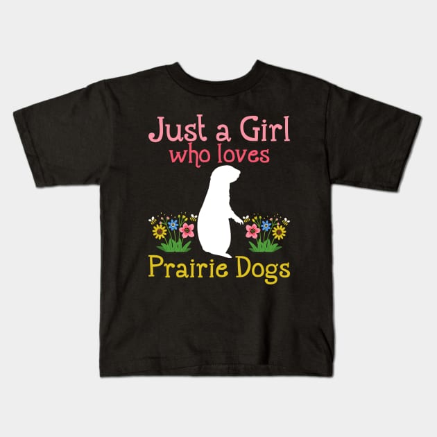 Prairie Dogs Prairie Dog Lover Rodent Kids T-Shirt by CreativeGiftShop